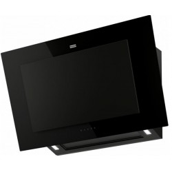 Absorber Chimney wall 90cm, style: 270 W crystal black, color: Black Wall-mounted chimney hoods