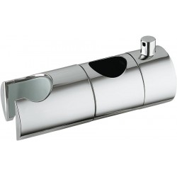 Shower holder For shower slider rail material: Brass, color: Chrome surface: Glossy