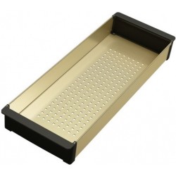 Μπωλ νεροχύτη στραγγιστικό 42,9x15,6x5,3cm gold από inox Μπωλ