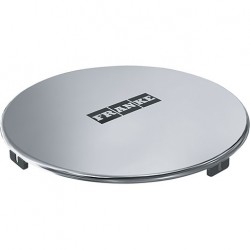 Κάλυμμα βαλβίδας νεροχύτη από inox, χρώμα: Χρωμέ Βαλβίδες-σιφώνια