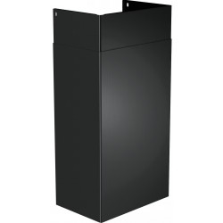 Κάλυμμα απορροφητήρα-καμινάδα από inox, χρώμα: Μαύρο Εξαρτήματα ηλεκτρικών συσκευών