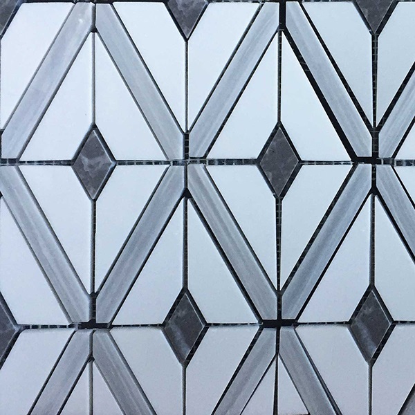 Patchwork μαρμάρου 25x21,5 10mm, Grigio,Line Grey, White Thassos επιφάνεια: Ματ, απόχρωση: Λευκό/Γκρι Patchwork Patchwork μαρμάρου 25x21,5 10mm, Grigio,Line Grey, White Thassos επιφάνεια: Ματ, απόχρωση: Λευκό/Γκρι Patchwork