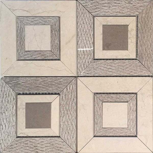 Marble patchwork 29,4x29,4 Sand, Kaiser Brown, 10mm surface: Matt, hue: Beige Patchwork Marble patchwork 29,4x29,4 Sand, Kaiser Brown, 10mm surface: Matt, hue: Beige Patchwork