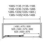 Καμπίνα ντουζιέρας ευθύγραμμη 145x195 6mm συρόμενη επιφάνεια: Γυαλιστερή, χρώμα: Χρωμέ Ευθύγραμμες Καμπίνα ντουζιέρας ευθύγραμμη 145x195 6mm συρόμενη επιφάνεια: Γυαλιστερή, χρώμα: Χρωμέ Ευθύγραμμες