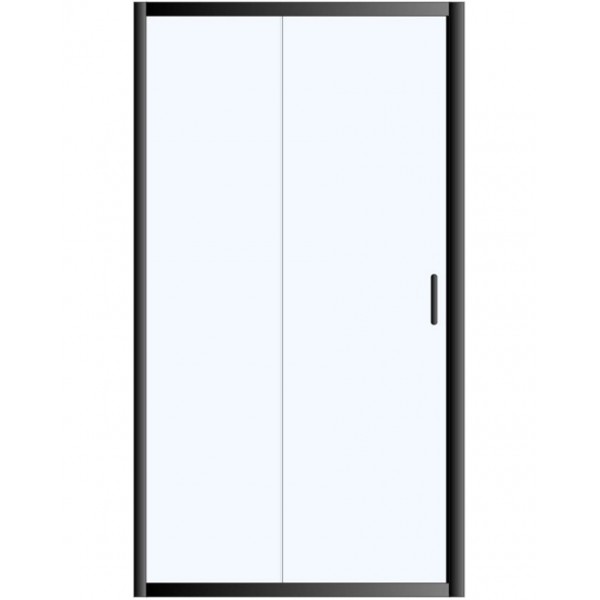 Καμπίνα ντουζιέρας ευθύγραμμη 110x195 6mm συρόμενη επιφάνεια: Ματ, χρώμα: Μαύρο Ευθύγραμμες Καμπίνα ντουζιέρας ευθύγραμμη 110x195 6mm συρόμενη επιφάνεια: Ματ, χρώμα: Μαύρο Ευθύγραμμες
