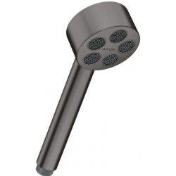 Shower head 1 jet Brushed Black Chrome, color: Black surface: Brushed Hand showers