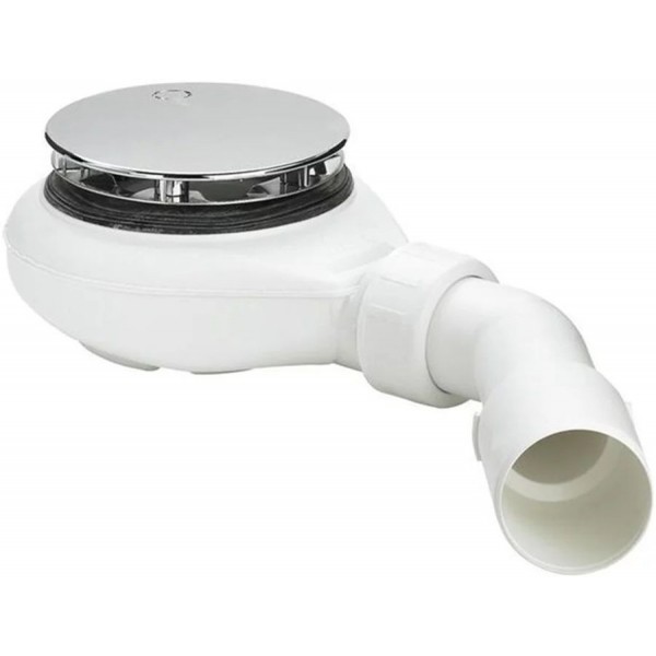 Waste Valve Without overflow material: Brass surface: Glossy, color: Chrome Waste Valve Without overflow material: Brass surface: Glossy, color: Chrome