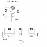 Sink siphon material: Plastic surface: Matt, color: White Siphons