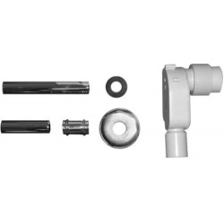 Sink siphon material: Plastic surface: Matt, color: White Siphons