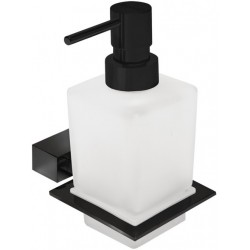 Dispenser material: Brass Wall-mounted, color: Black surface: Matt