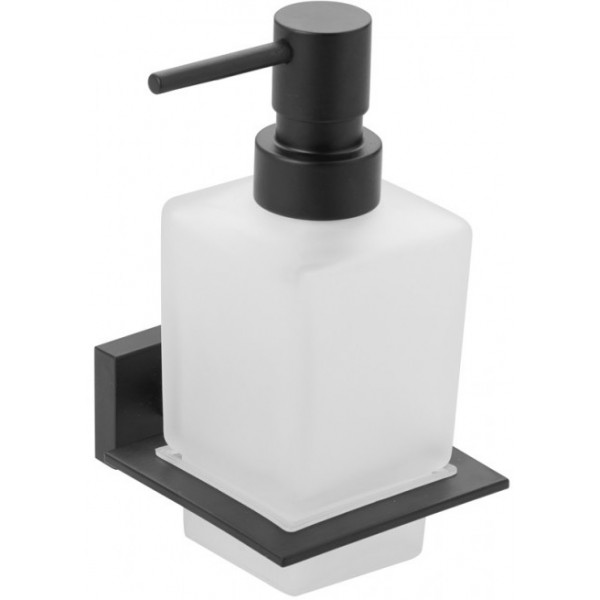 Dispenser material: Brass Wall-mounted, color: Black surface: Matt Soap dispensers Dispenser material: Brass Wall-mounted, color: Black surface: Matt Soap dispensers
