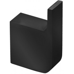 Άγκιστρο από ορείχαλκο μονό, χρώμα: Μαύρο επιφάνεια: Ματ Άγκιστρα