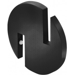 Hook Hanging material: Brass single, color: Black surface: Matt Hooks