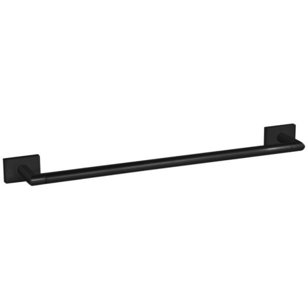 Towel 40cm (42x7x4cm) Fixed material: Brass single, color: Black surface: Matt Towel 40cm (42x7x4cm) Fixed material: Brass single, color: Black surface: Matt Towel rails
