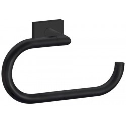 Paper holder ring style material: Brass 21x10x10cm, color: Black surface: Matt Toilet paper holders