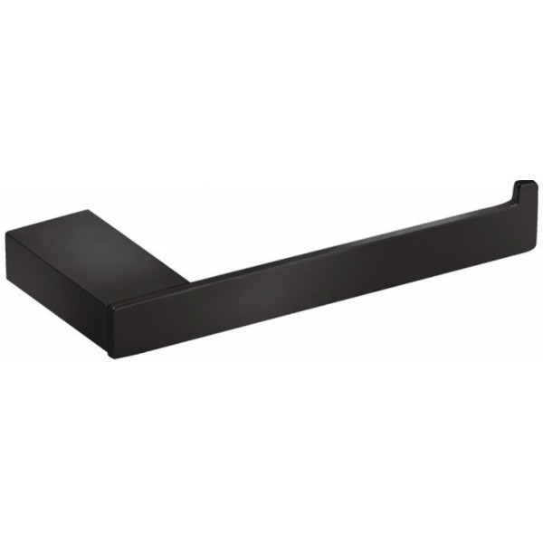 Paper holder no cover material: Brass 16x7cm, color: Black surface: Matt Toilet paper holders