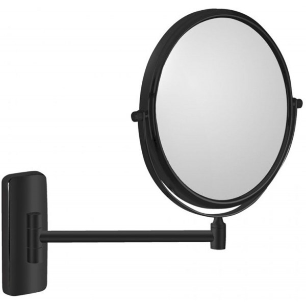Make up mirror material: Brass Wall-mounted, color: Black surface: Matt Make up mirror material: Brass Wall-mounted, color: Black surface: Matt
