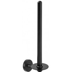 Paper holder double material: Brass 5x7x26cm, color: Black surface: Matt