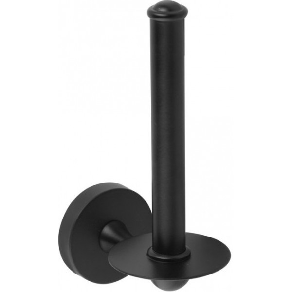 Paper holder vertical material: Brass 5x7x16cm, color: Black surface: Matt Toilet paper holders Paper holder vertical material: Brass 5x7x16cm, color: Black surface: Matt Toilet paper holders