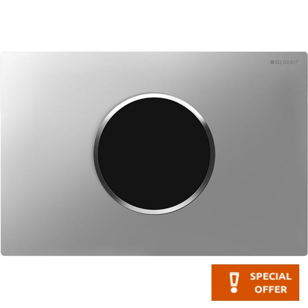 Flush wall plates for concealed cistern dual flush valve Electronic material: ABS, color: Chrome surface: Brushed