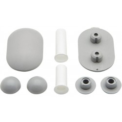 Seat buffer material: Plastic Buffers for WC seats