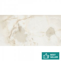 Floor tiles 59,7x119,7 Italy glossy, 9mm, style: Onix 1st choice rettificato surface: Glossy, hue: Beige Plain tiles