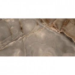 Floor tiles 59,7x119,7 Italy 9mm, glossy, style: Onix 1st choice rettificato surface: Glossy, hue: Brown Plain tiles