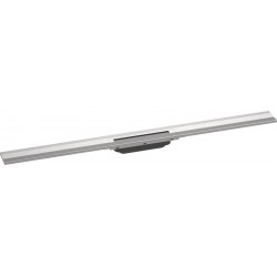 Shower channel cover material: Inox, color: Chrome Linear shower drains