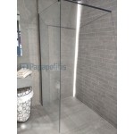 Καμπίνα ντουζιέρας ευθύγραμμη 90x200 8mm σταθερή Graphite επιφάνεια: Γυαλιστερή, χρώμα: Γκρι Ευθύγραμμες Καμπίνα ντουζιέρας ευθύγραμμη 90x200 8mm σταθερή Graphite επιφάνεια: Γυαλιστερή, χρώμα: Γκρι Ευθύγραμμες
