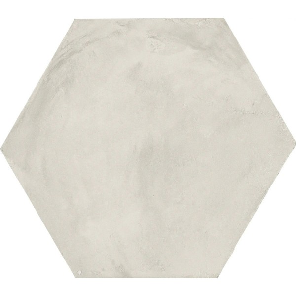 Πλακάκια δαπέδου 25x21,6 Ιταλίας esagono, naturale, 9mm, στυλ: cotto Α’ διαλογής επιφάνεια: Ματ, απόχρωση: Λευκό Πλακάκια φόντο