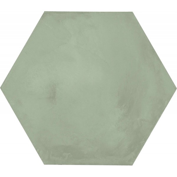 Πλακάκια δαπέδου 25x21,6 Ιταλίας esagono, naturale 9mm, στυλ: cotto Α’ διαλογής επιφάνεια: Ματ, απόχρωση: Πράσινο Πλακάκια φόντο