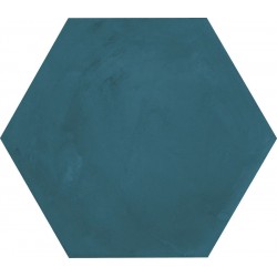 Πλακάκια δαπέδου 25x21,6 Ιταλίας esagono, naturale, 9mm, στυλ: cotto Α’ διαλογής επιφάνεια: Ματ, απόχρωση: Μπλε Πλακάκια φόντο