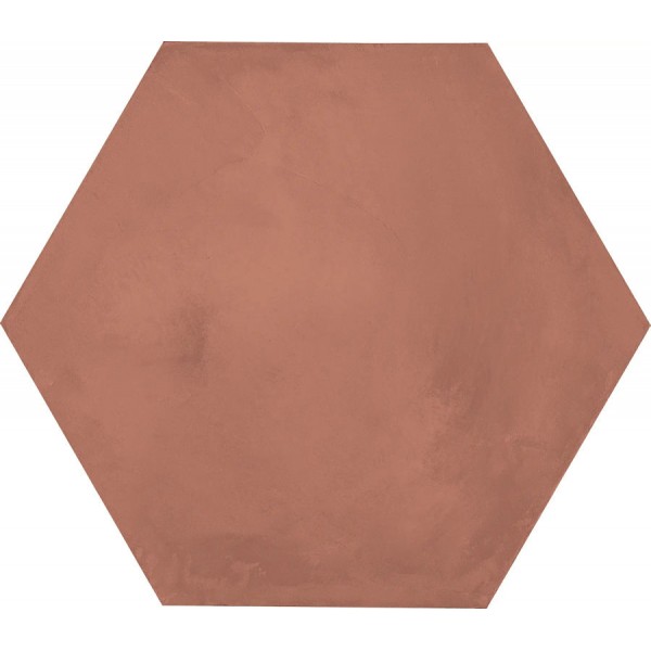 Πλακάκια δαπέδου 25x21,6 Ιταλίας esagono, naturale 9mm, στυλ: cotto Α’ διαλογής επιφάνεια: Ματ, απόχρωση: Κεραμιδί Πλακάκια φόντο
