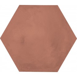 Πλακάκια δαπέδου 25x21,6 Ιταλίας esagono, naturale 9mm, στυλ: cotto Α’ διαλογής επιφάνεια: Ματ, απόχρωση: Κεραμιδί Πλακάκια φόντο
