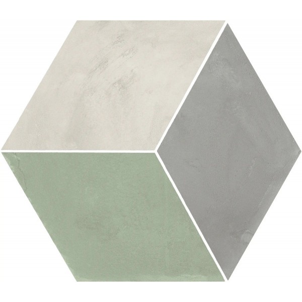 Patchwork tile 25x21,6 Italy, shape: Hexagon 1st choice surface: Matt Rombo Esagono, naturale, 9mm, hue: Mix Patchworks Patchwork tile 25x21,6 Italy, shape: Hexagon 1st choice surface: Matt Rombo Esagono, naturale, 9mm, hue: Mix Patchworks