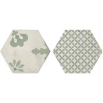 Patchwork tile 25x21,6 Italy, shape: Hexagon 1st choice surface: Matt Mix Esagono, naturale, 9mm, hue: Mix Patchworks Patchwork tile 25x21,6 Italy, shape: Hexagon 1st choice surface: Matt Mix Esagono, naturale, 9mm, hue: Mix Patchworks