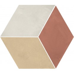 Patchwork πλακιδίου 25x21,6 Ιταλίας, σχήμα: Εξάγωνο Α’ διαλογής επιφάνεια: Ματ Rombo Esagono, naturale, 9mm, απόχρωση: Mix Patchwork