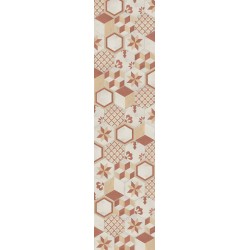 Patchwork tile 25x21,6 Italy, shape: Hexagon 1st choice surface: Matt Mix Esagono, naturale, 9mm, hue: Mix Patchworks