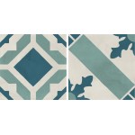 Patchwork πλακιδίου 20x20 Ιταλίας, σχήμα: Τετράγωνο Α’ διαλογής επιφάνεια: Ματ naturale, 9mm, Mix, απόχρωση: Mix Patchwork