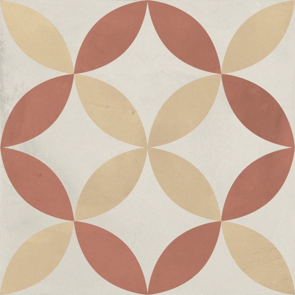 Patchwork tile 20x20 Italy, shape: Square 1st choice surface: Matt astro, naturale, 9mm, hue: Mix Patchworks
