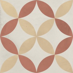 Patchwork tile 20x20 Italy, shape: Square 1st choice surface: Matt astro, naturale, 9mm, hue: Mix Patchworks
