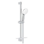 Shower slider rail 60cm material: Brass with hand shower & hose, color: Chrome surface: Glossy Shower slider rails Shower slider rail 60cm material: Brass with hand shower & hose, color: Chrome surface: Glossy Shower slider rails