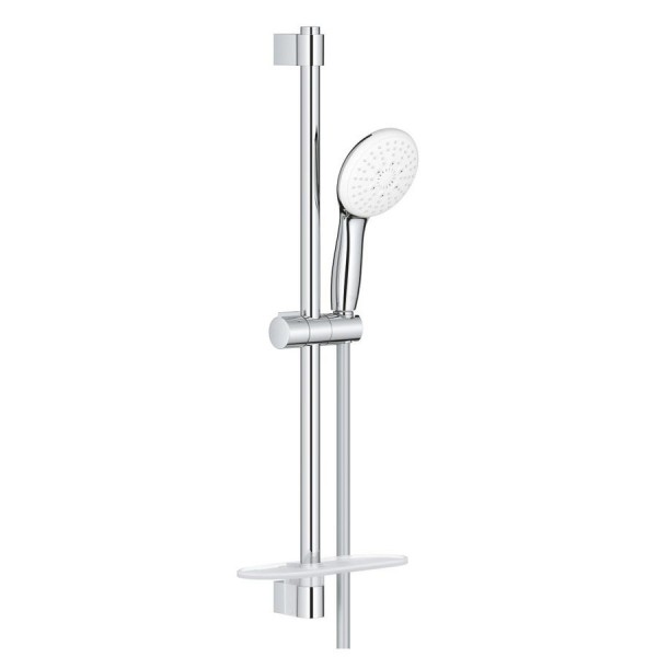 Shower slider rail 60cm material: Brass with hand shower & hose, color: Chrome surface: Glossy Shower slider rails Shower slider rail 60cm material: Brass with hand shower & hose, color: Chrome surface: Glossy Shower slider rails