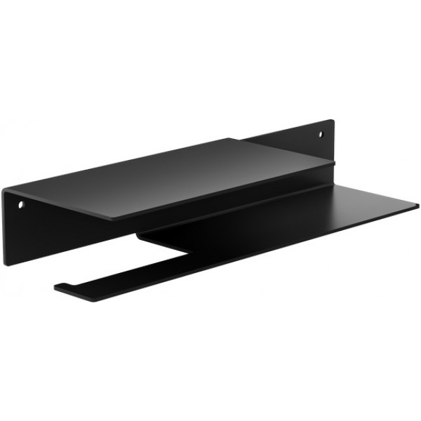 Χαρτοθήκη με ράφι από ορείχαλκο 33x11x6cm, διπλό, χρώμα: Μαύρο επιφάνεια: Ματ Χαρτοθήκες Χαρτοθήκη με ράφι από ορείχαλκο 33x11x6cm, διπλό, χρώμα: Μαύρο επιφάνεια: Ματ Χαρτοθήκες