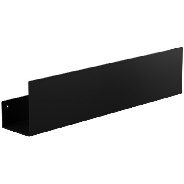Shelve 50x9,3x12 material: Brass, color: Black surface: Matt Shelve 50x9,3x12 material: Brass, color: Black surface: Matt Shelves