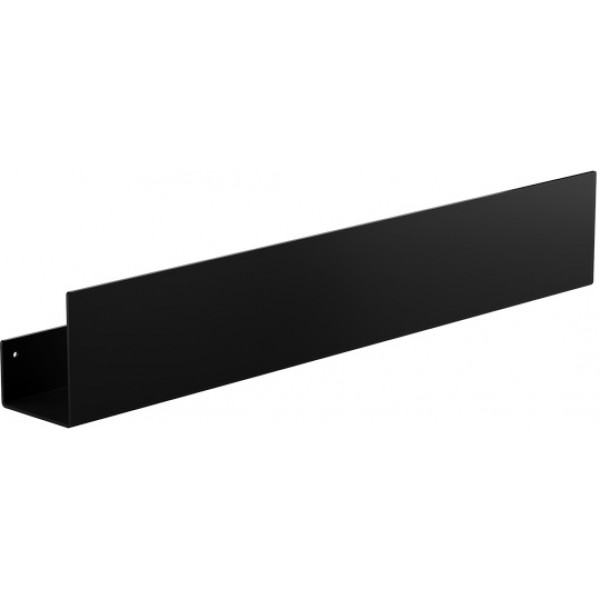 Shelve 70x9,3x12 material: Brass, color: Black surface: Matt Shelves