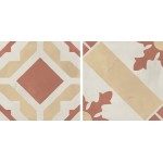 Patchwork tile 20x20 Italy, shape: Square 1st choice surface: Matt Mix, naturale, 9mm, hue: Mix Patchworks
