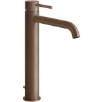 Wash basin tap Deck-mounted for free-standing washbasin material: Inox mixer Without waste Copper Brushed PVD, color: Bronze surface: Brushed Deck-mounted Wash basin tap Deck-mounted for free-standing washbasin material: Inox mixer Without waste Copper Brushed PVD, color: Bronze surface: Brushed Deck-mounted