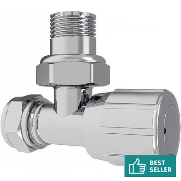 Switch PEX material: Inox, color: Chrome surface: Glossy Angle valves
