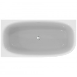 Bathtub Offset 150x75 material: Acrylic left surface: Glossy, color: White